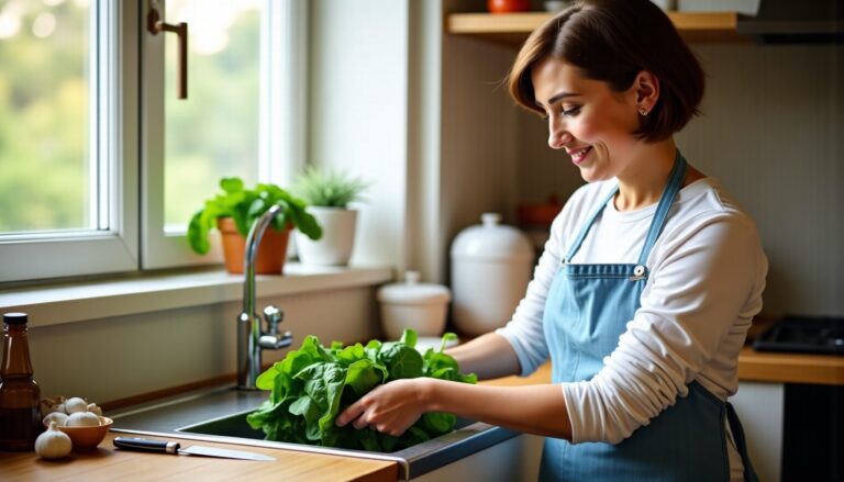 Guide simple pour cuisiner des épinards frais chez soi