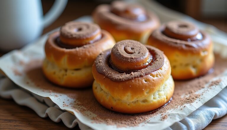 Cinnamon rolls maison : secrets pour des roulés à la cannelle ultra moelleux et délicieux