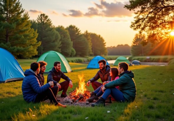 Explorer les lieux incontournables pour un camping inoubliable en Pays de la Loire