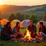Camping municipal : l'engouement grandissant des voyageurs français pour une escapade économique et authentique