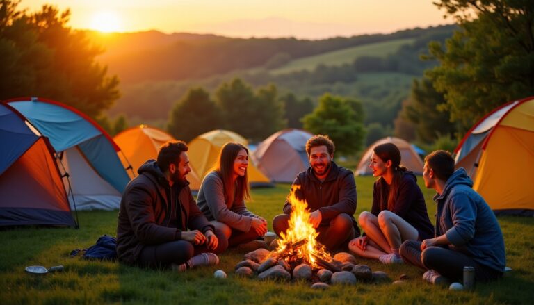 Camping municipal : l'engouement grandissant des voyageurs français pour une escapade économique et authentique