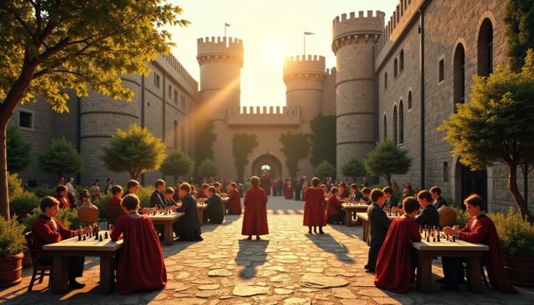 Les jeux et loisirs au fil des siècles dans l'univers fascinant des châteaux