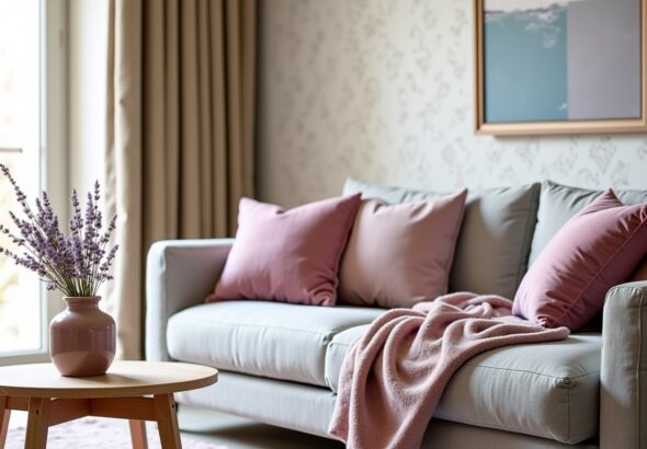 Couleur parme : astuces pour sublimer votre intérieur avec douceur et élégance