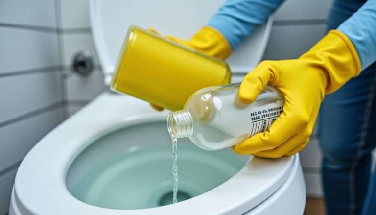 Guide pratique : Utiliser l’acide chlorhydrique pour déboucher efficacement vos WC