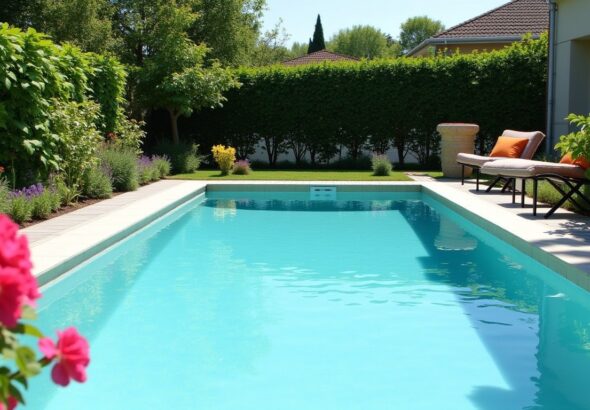 Piscines miniatures : l’atout charme des jardins d’exception de moins de 10 m²