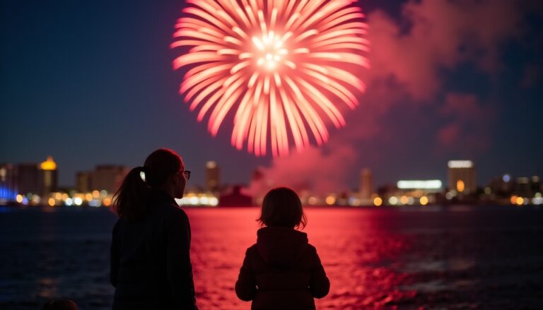 Juillet 2025 : Les meilleurs endroits pour admirer les feux d’artifice en famille
