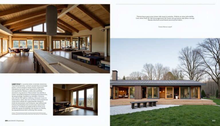Maison Éthier : Explorer l'harmonie entre architecture moderne et durabilité