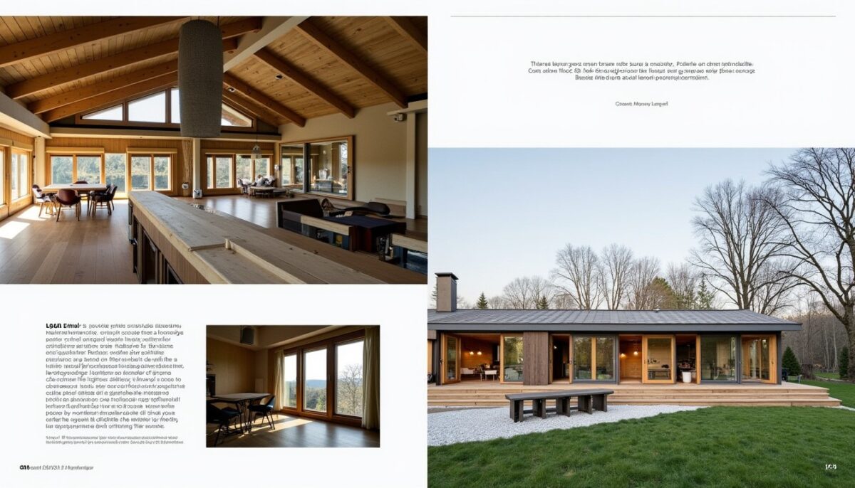 Maison Éthier : Explorer l'harmonie entre architecture moderne et durabilité