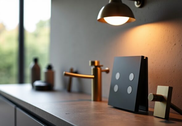 Élégance et innovation : quincaillerie, interrupteurs et luminaires d'exception