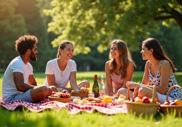 Organisation parfaite d'un pique-nique entre amis : astuces et idées gourmandes à ne pas manquer